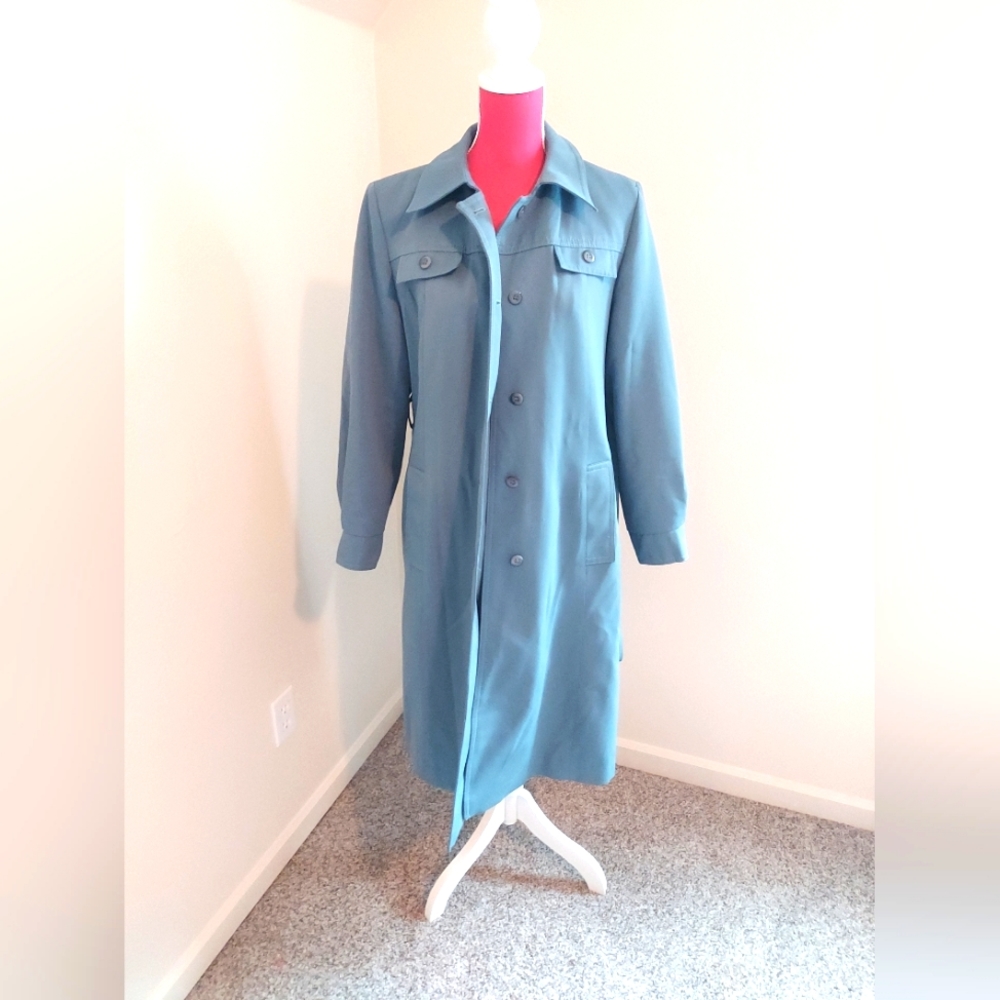 Vintage Forecaster of Boston Full Length W/ Detachable Inner Lining Trench Coat